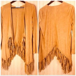 Adam Levine Fringe Cardigan